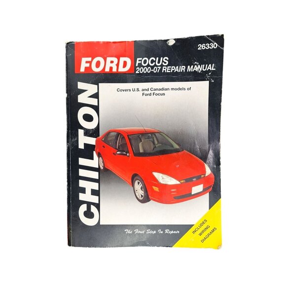 Chilton Ford Focus 2000 to 2007 Repair Manual Maintenance Guide 26330 Paperback - Picture 1 of 8